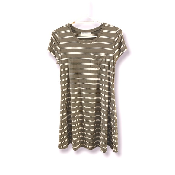cute striped tshirt dress - Picture 2 of 3